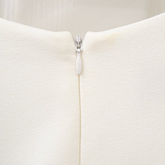 BHLDN Tea-Length White Valdis Dress, size 10 - Picture 5 of 10